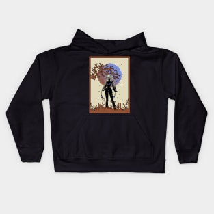 Neptune Purple Moon Kids Hoodie